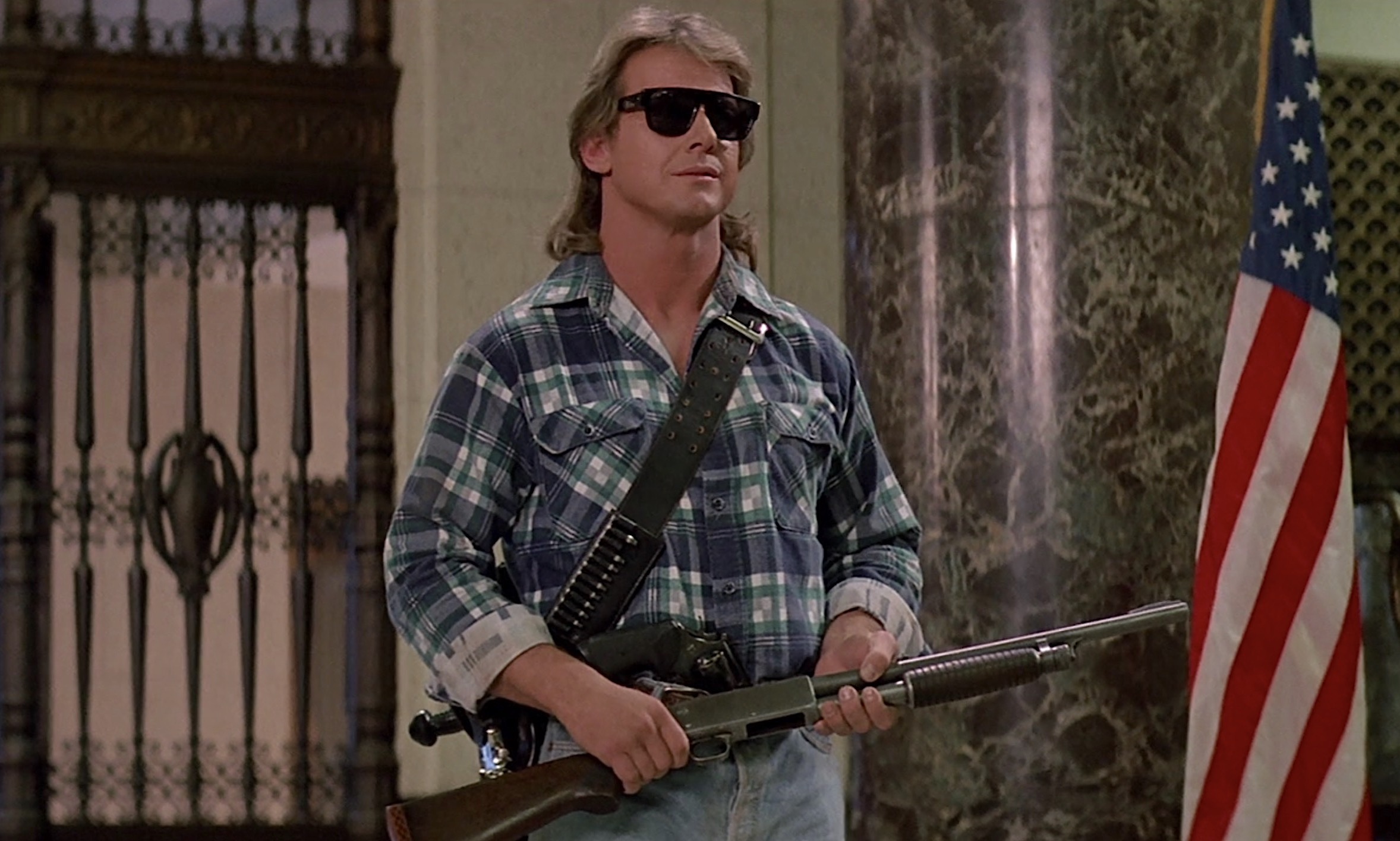 They Live We Sleep T-Shirt – Rowdy Roddy Piper John Carpenter Movie Tee – Size L