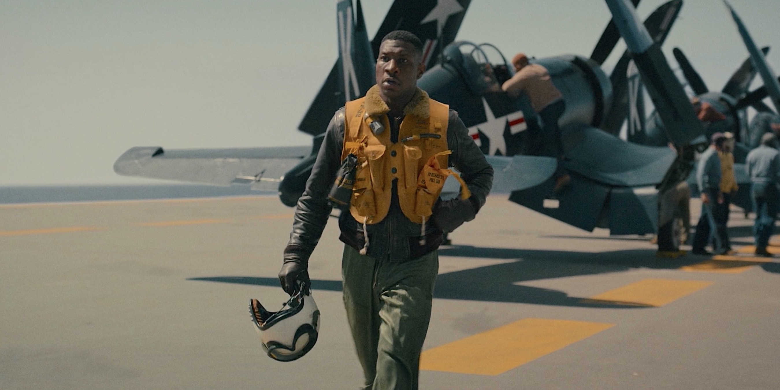 Devotion: Jonathan Majors' Flight Suit as Jesse Brown » BAMF Style
