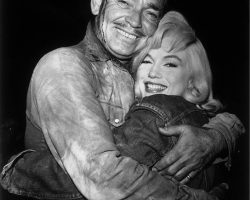 Marilyn Monroe and Clark Gable in The Misfits